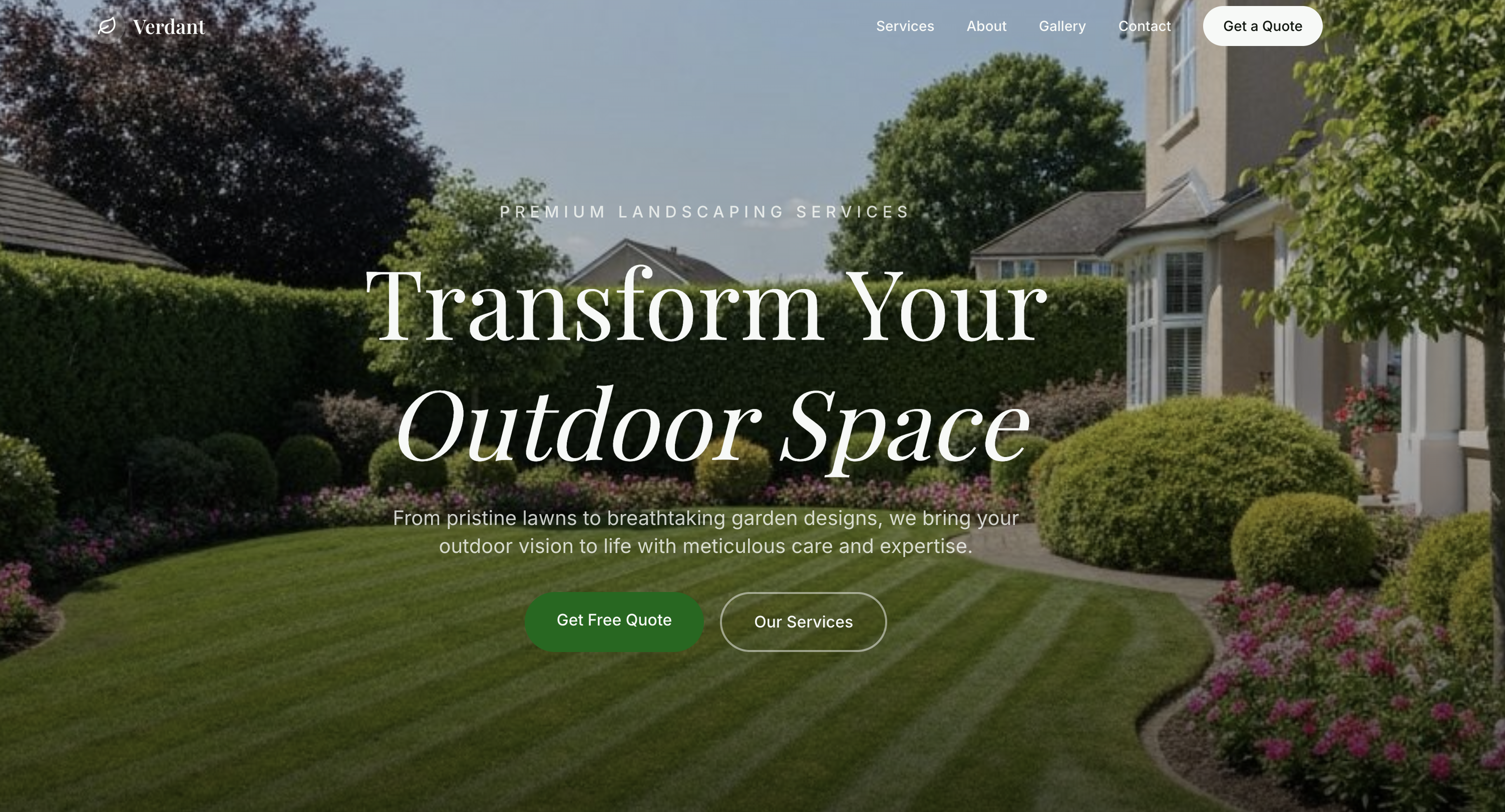 Verdant Landscaping